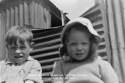 1949 AB George Penny at pig pen
