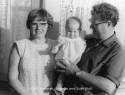 1964 George and Hannah Bull with Julie