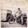 George on 250 BSA