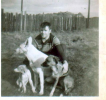 George with dogs
