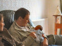 Kris with baby Jamie