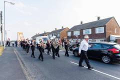 Trimdon Colliery Banner 13th July 2018